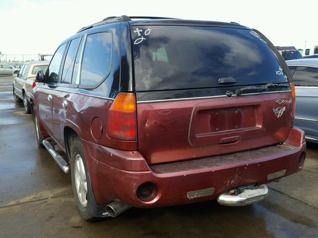 1GKDS13S962187173 - 2006 GMC ENVOY BURGUNDY photo 3