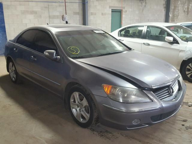 JH4KB16585C017242 - 2005 ACURA RL GRAY photo 1