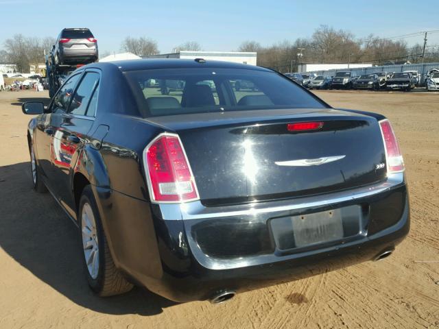 2C3CCAAG9CH188463 - 2012 CHRYSLER 300 BLACK photo 3