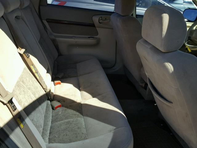 2G1WF55E549284126 - 2004 CHEVROLET IMPALA 黑色 照片 6