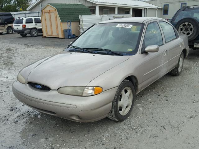 1FALP66L6TK124558 - 1996 FORD CONTOUR LX TAN photo 2