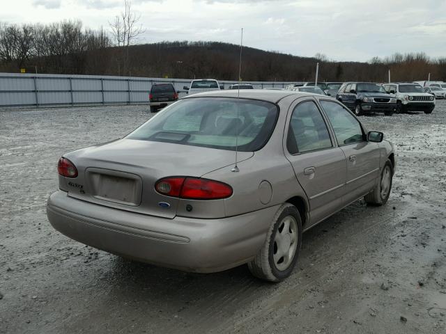 1FALP66L6TK124558 - 1996 FORD CONTOUR LX TAN photo 4