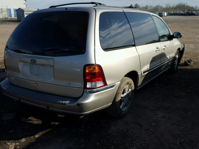 2FMZA52402BB06110 - 2002 FORD WINDSTAR S BEIGE photo 4