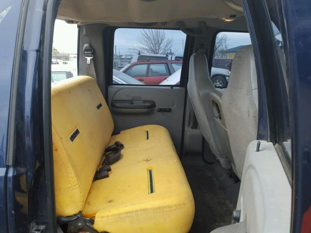 1FTWW32PX6EB91703 - 2006 FORD F350 SUPER BLUE photo 6