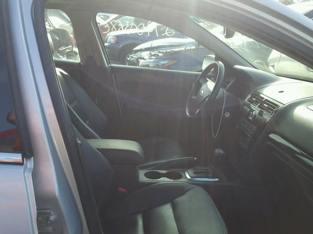 3FAHP08186R161111 - 2006 FORD FUSION SEL SILVER photo 5