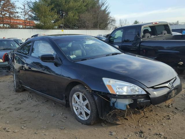 1HGCM82733A019894 - 2003 HONDA ACCORD EX BLACK photo 1