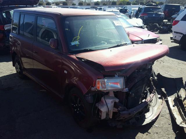 JTLKT324364102593 - 2006 TOYOTA SCION XB BURGUNDY photo 1