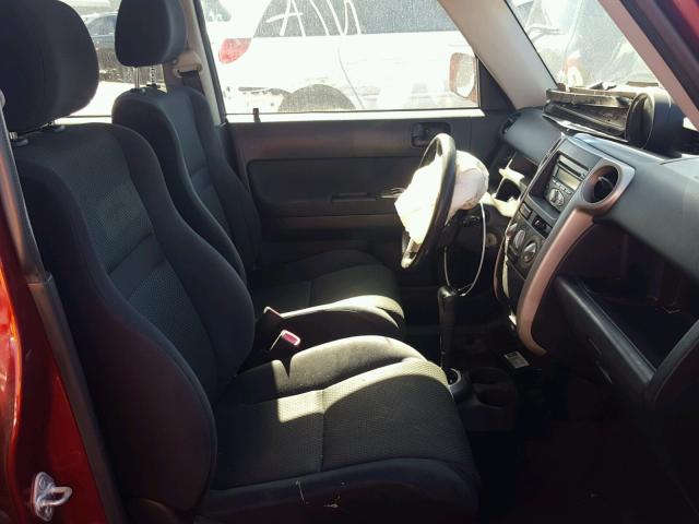 JTLKT324364102593 - 2006 TOYOTA SCION XB 勃艮第红 照片 5