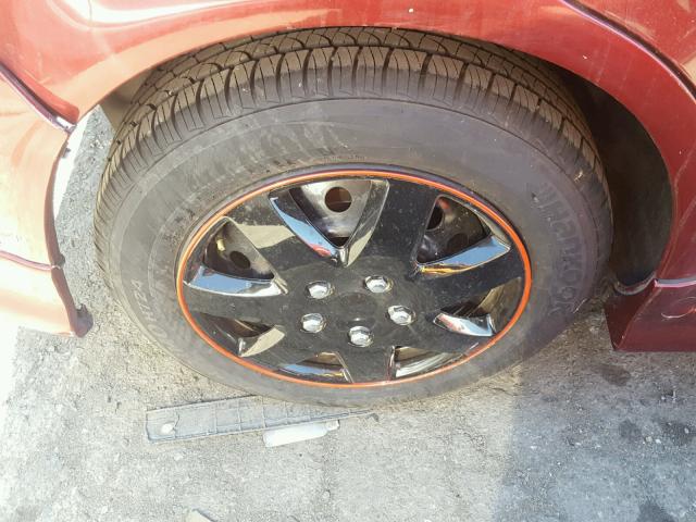 JTLKT324364102593 - 2006 TOYOTA SCION XB 勃艮第红 照片 9