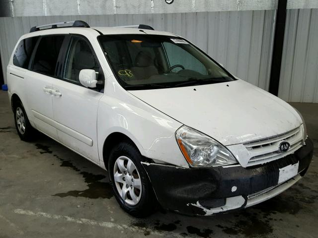 KNDMB233166090312 - 2006 KIA SEDONA EX WHITE photo 1