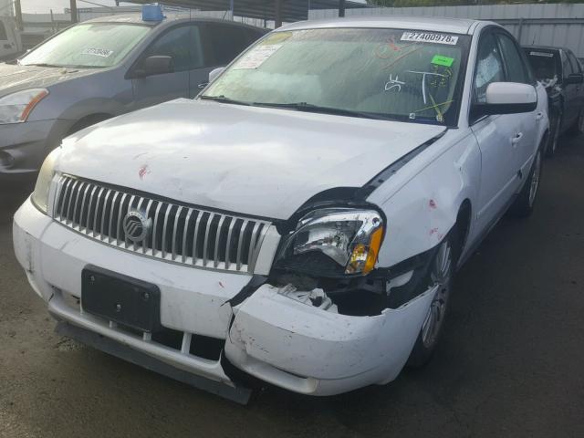 1MEFM421X5G617155 - 2005 MERCURY MONTEGO PR WHITE photo 2