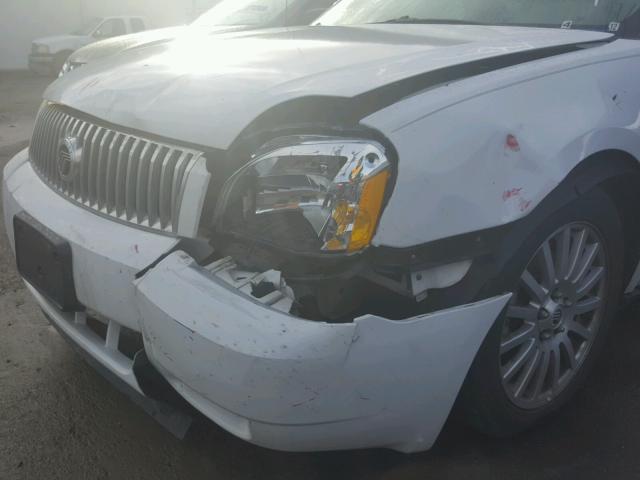 1MEFM421X5G617155 - 2005 MERCURY MONTEGO PR WHITE photo 9