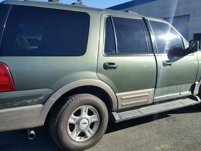 1FMFU17LX3LB62303 - 2003 FORD EXPEDITION GREEN photo 9