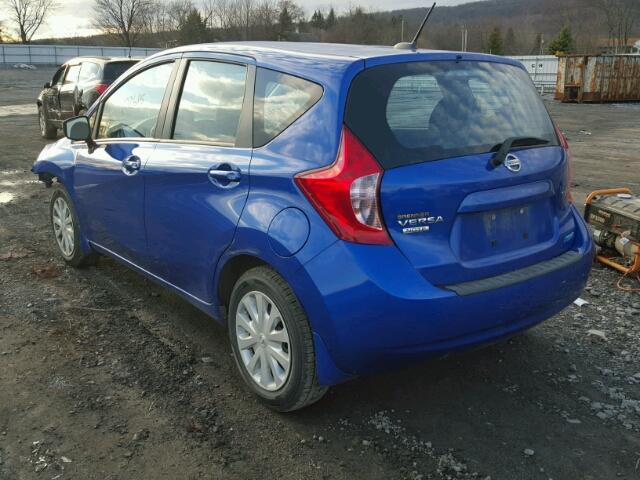 3N1CE2CP9FL359459 - 2015 NISSAN VERSA NOTE BLUE photo 3