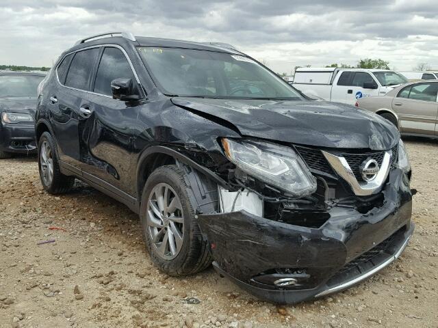 5N1AT2MT8FC832605 - 2015 NISSAN ROGUE S BLACK photo 1