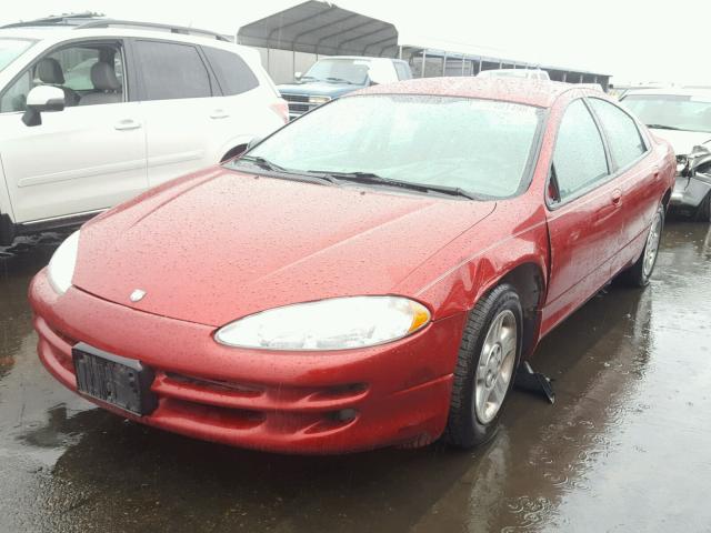 2B3HD46R94H707962 - 2004 DODGE INTREPID S RED photo 2