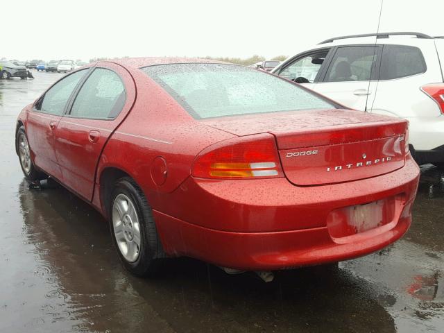 2B3HD46R94H707962 - 2004 DODGE INTREPID S RED photo 3