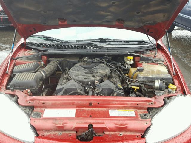 2B3HD46R94H707962 - 2004 DODGE INTREPID S RED photo 7