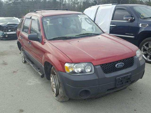 1FMYU02Z96KA24616 - 2006 FORD ESCAPE XLS RED photo 1