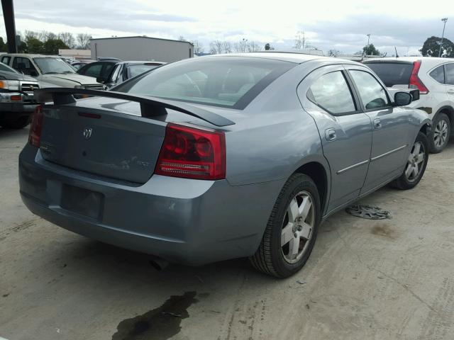 2B3KK43G57H649786 - 2007 DODGE CHARGER SE GRAY photo 4