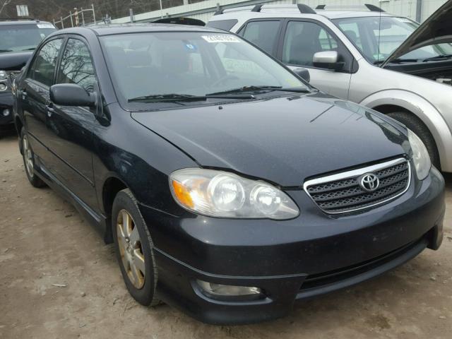 2T1BR32E98C903564 - 2008 TOYOTA COROLLA CE BLACK photo 1