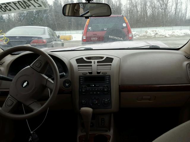 1G1ZT64835F228136 - 2005 CHEVROLET MALIBU MAX 红色 照片 9