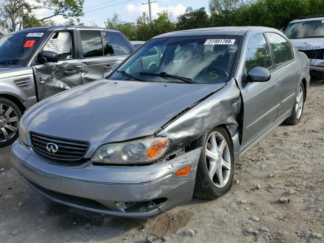 JNKDA31AX4T200782 - 2004 INFINITI I35 GRAY photo 2