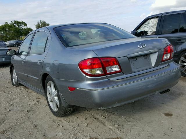 JNKDA31AX4T200782 - 2004 INFINITI I35 GRAY photo 3