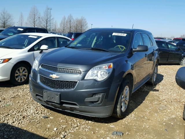 2GNALAEK8E6108075 - 2014 CHEVROLET EQUINOX LS BLACK photo 2