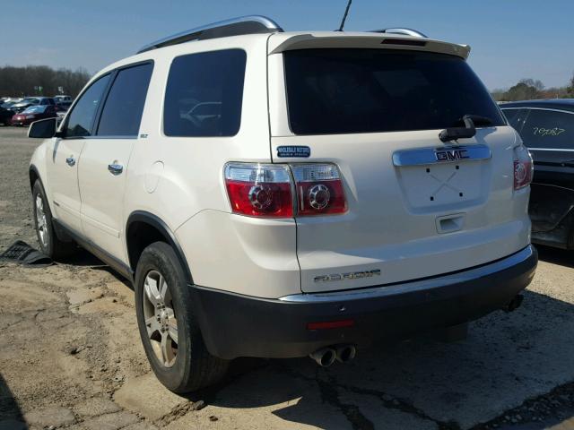 1GKER33707J171278 - 2007 GMC ACADIA SLT თეთრი ფოტო 3