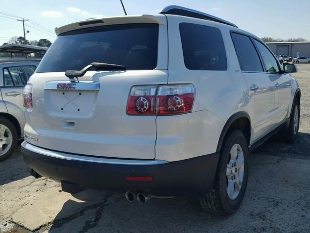 1GKER33707J171278 - 2007 GMC ACADIA SLT თეთრი ფოტო 4