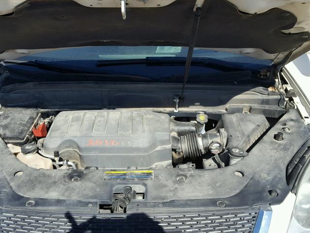 1GKER33707J171278 - 2007 GMC ACADIA SLT თეთრი ფოტო 7