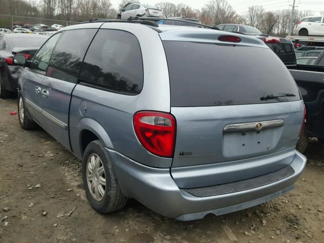 2A8GP54LX6R783038 - 2006 CHRYSLER TOWN & COU BLUE photo 3