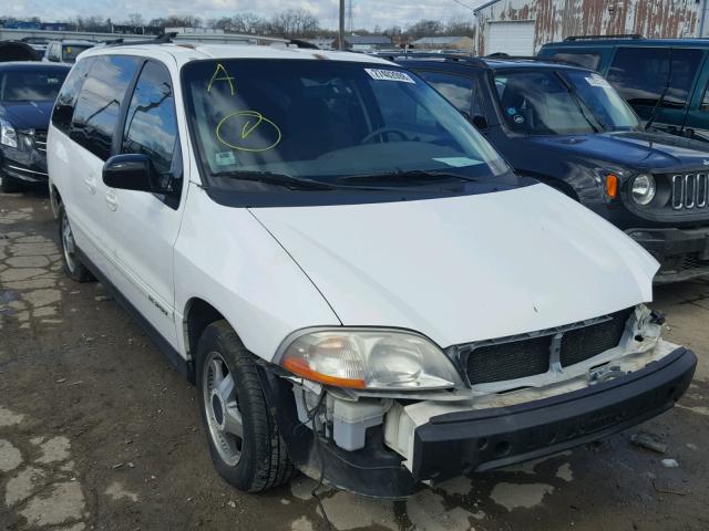 2FMZA57451BA76755 - 2001 FORD WINDSTAR S WHITE photo 1