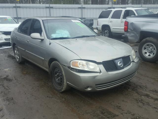 3N1CB51DX6L638275 - 2006 NISSAN SENTRA 1.8 TAN photo 1