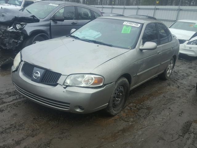 3N1CB51DX6L638275 - 2006 NISSAN SENTRA 1.8 TAN photo 2