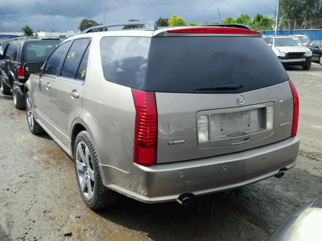 1GYDE63A040117460 - 2004 CADILLAC SRX GOLD photo 3