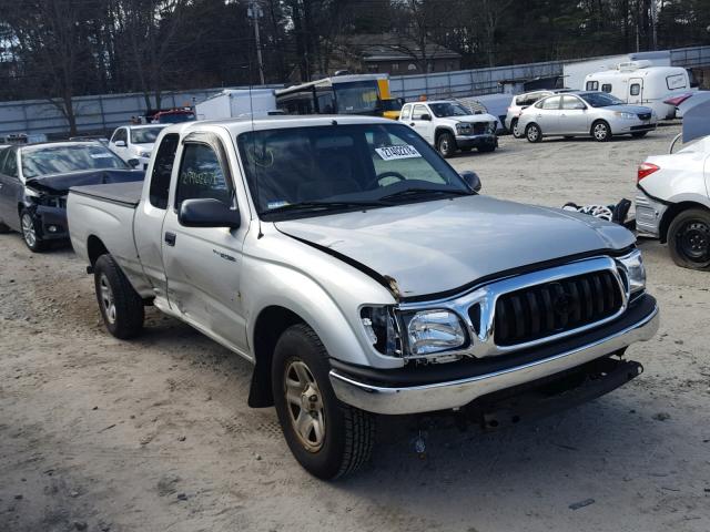 5TEVL52N01Z793322 - 2001 TOYOTA TACOMA XTR SILVER photo 1