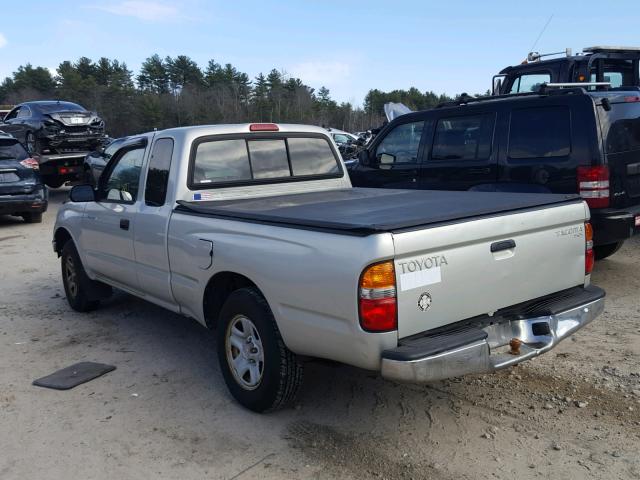 5TEVL52N01Z793322 - 2001 TOYOTA TACOMA XTR SILVER photo 3