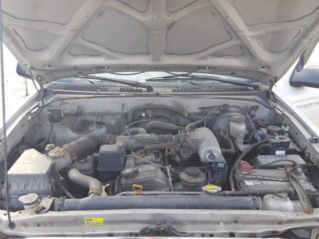 5TEVL52N01Z793322 - 2001 TOYOTA TACOMA XTR SILVER photo 7