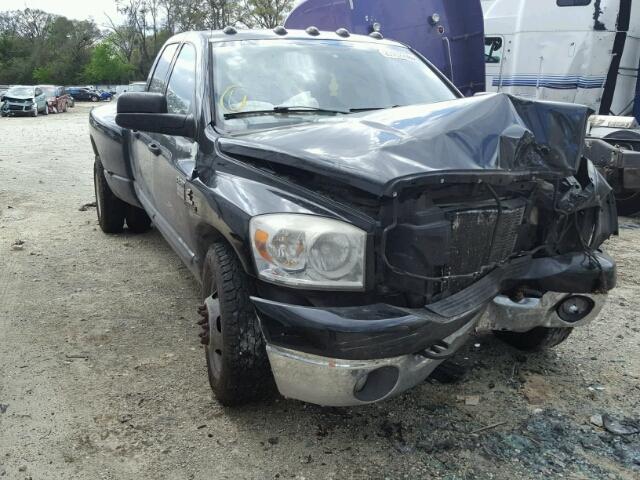 3D7ML48C27G711015 - 2007 DODGE RAM 3500 S BLACK photo 1