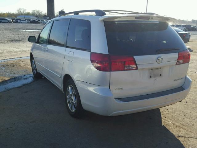 5TDZA22C25S232613 - 2008 TOYOTA SIENNA WHITE photo 3