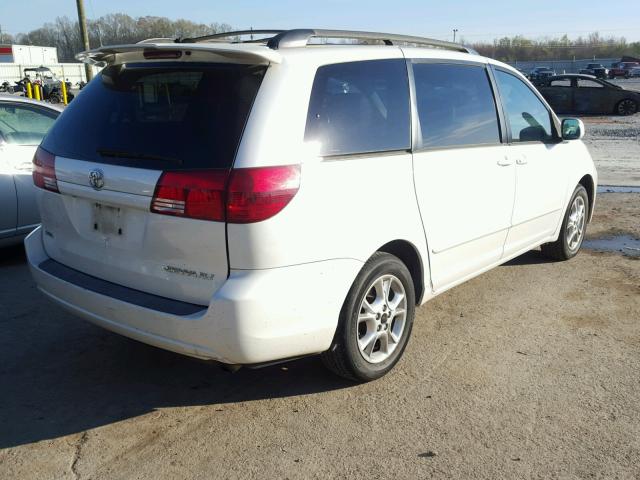 5TDZA22C25S232613 - 2008 TOYOTA SIENNA WHITE photo 4