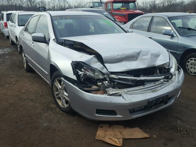 1HGCM55356A124433 - 2006 HONDA ACCORD SE SILVER photo 1