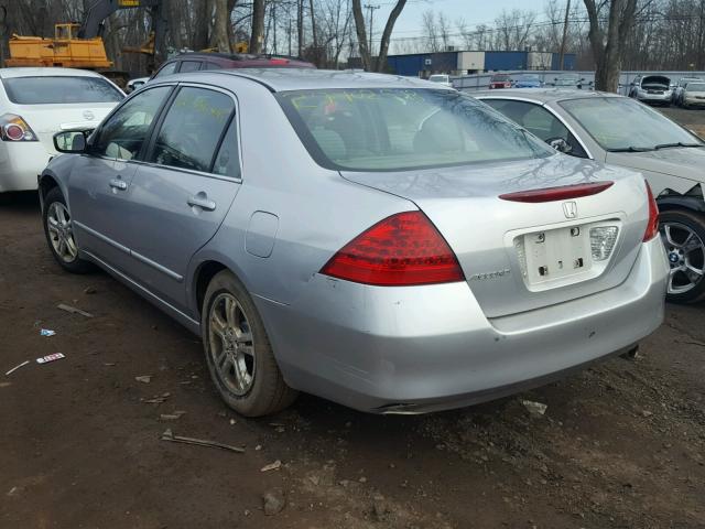 1HGCM55356A124433 - 2006 HONDA ACCORD SE SILVER photo 3