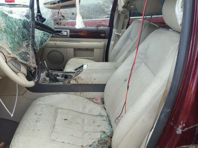 5LMFU27R64LJ35351 - 2004 LINCOLN NAVIGATOR 栗色 照片 5