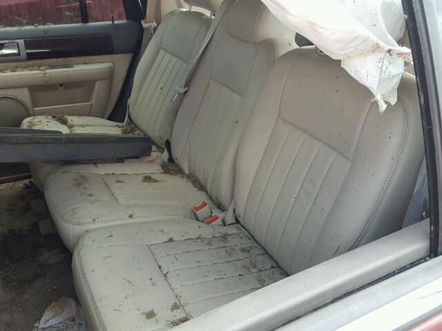 5LMFU27R64LJ35351 - 2004 LINCOLN NAVIGATOR 栗色 照片 6