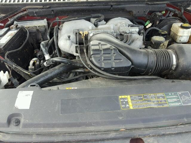 5LMFU27R64LJ35351 - 2004 LINCOLN NAVIGATOR 栗色 照片 7