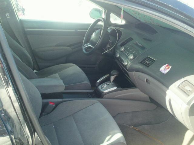 19XFA1F85AE048726 - 2010 HONDA CIVIC EX შავი ფოტო 5