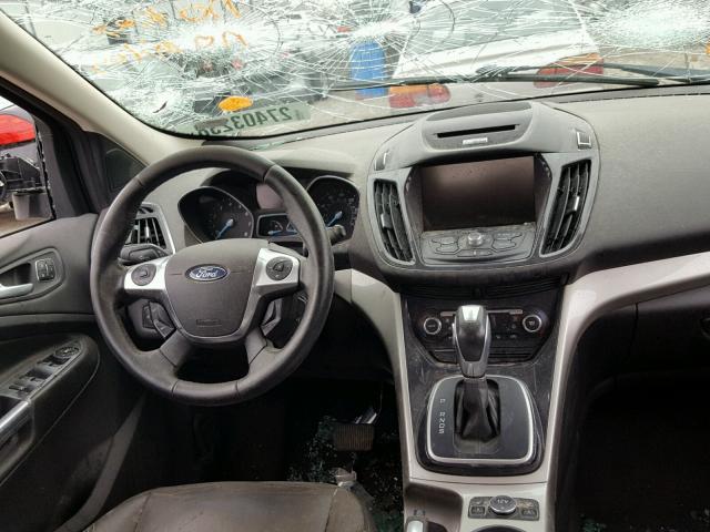 1FMCU0H97DUC88601 - 2013 FORD ESCAPE SEL WHITE photo 9